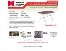 Tablet Screenshot of maywood.com